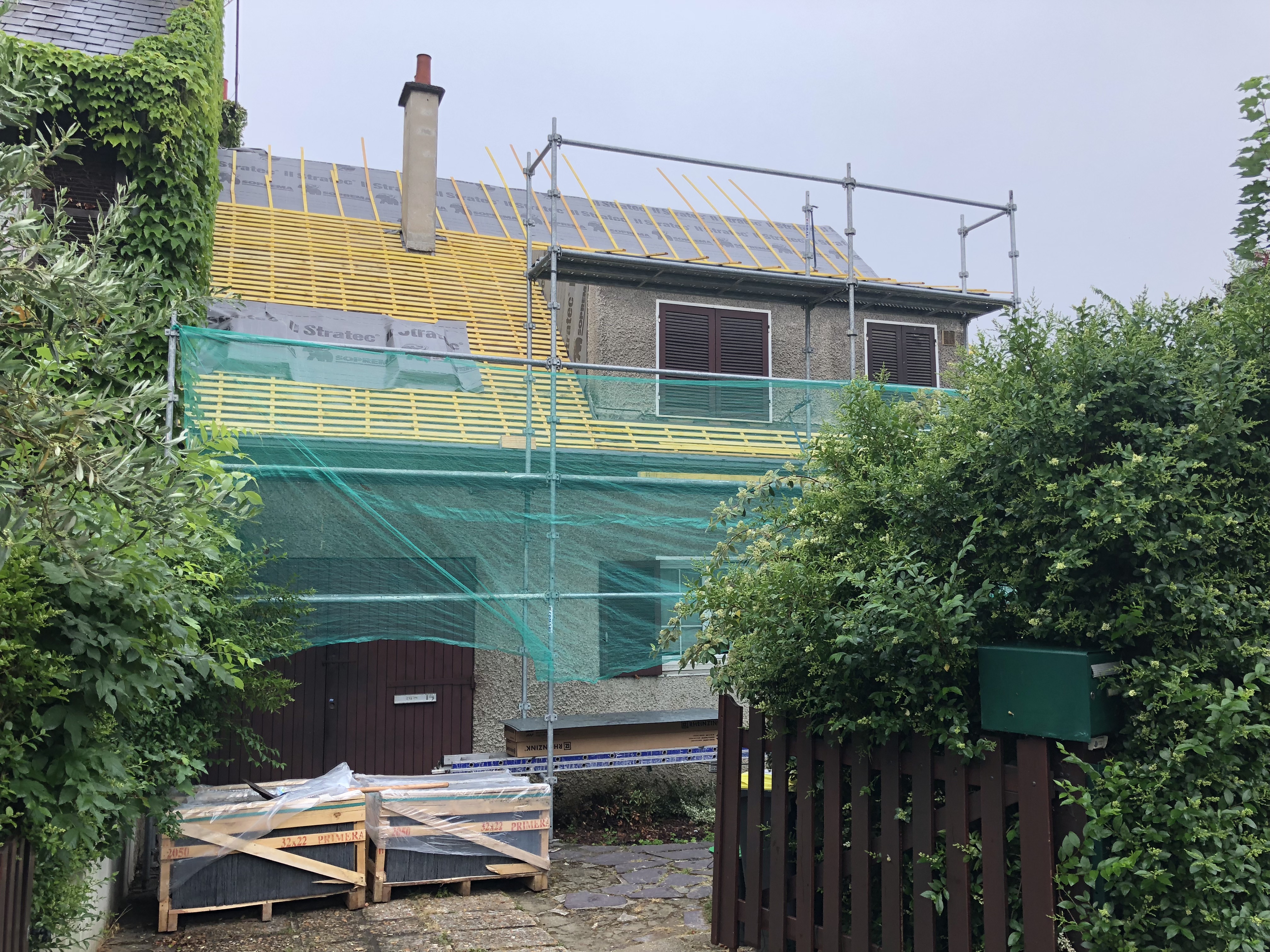 Pose de Velux à Louveciennes